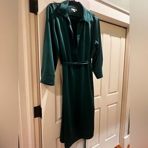 S’EDGE Elegant Emerald Women's Cocktail Dress